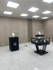 Octagonal Irregular Jewelry Display Cabinet
