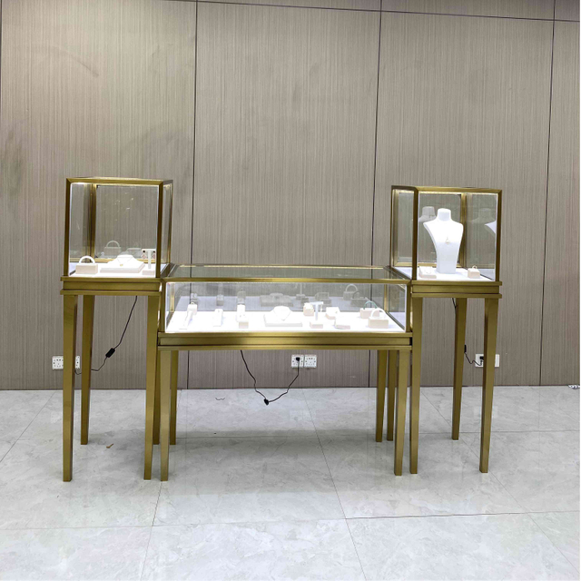 Lockable Glass Display Cabinet