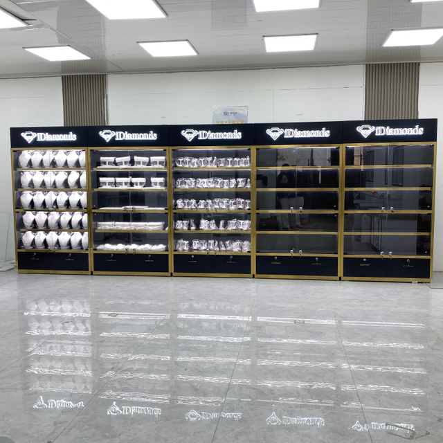 Bronze Jewelry Display Cabinet