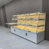 White Lacquered Bread Display Cabinet