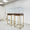U-shaped Titanium Jewelry Display Cabinet