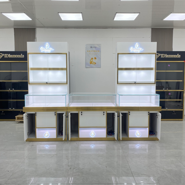 Countertop Retail Jewelry Display Cabinet