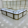 Titanium Gold Combination Set Jewelry Display Cabinet