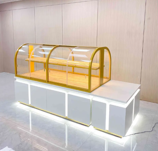 Modern Minimal Style Bakery Cabinet