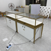 Fan-shaped Jewelry Display Cabinet
