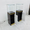 Glass Display Cabinet with Light Strip