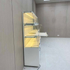 White Lacquered Bread Display Cabinet