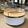 Fan-shaped Jewelry Cabinet Set