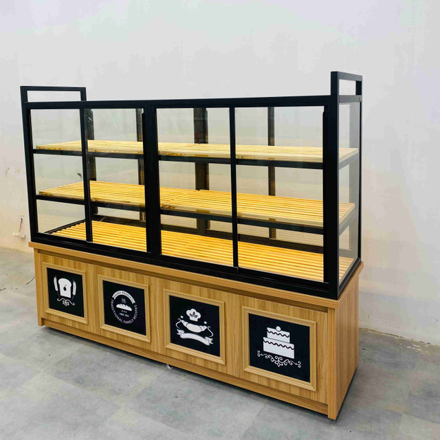 Sliding Door Bakery Display Cabinet