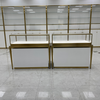 Fan-shaped Jewelry Display Cabinet