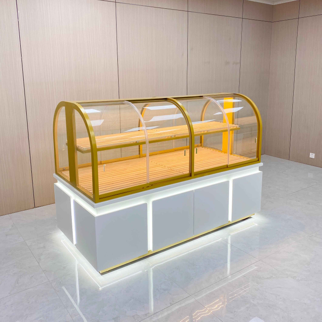 Simple Style Bakery Cabinet