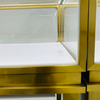 Champagne Gold Jewelry Display Cabinet