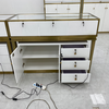 Titanium Gold Combination Set Jewelry Display Cabinet