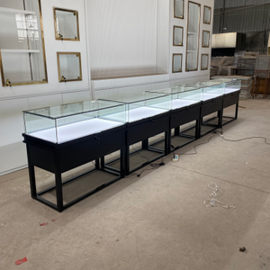 Black Jewelry Display Cabinet