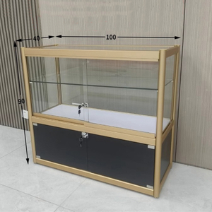 Folding Glass Display Cabinet